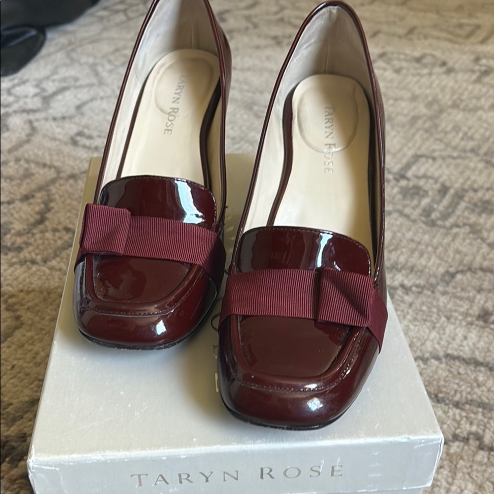 Taryn Rose Women's Burgundy - ruby red slippers Dorothy - wizard of oz comfy